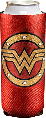 Spoontiques 17160 Wonder Woman Slim Can Cooler