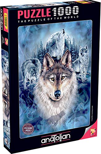 Anatolian Puzzle - Wolf Team, 1000 Piece Jigsaw Puzzle, 