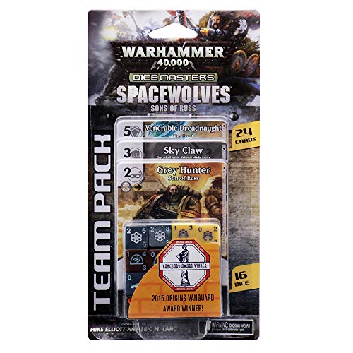 ACD WizKids Warhammer 40,000 Dice Masters: Space Wolves ‚Äì Sons of Russ Team Pack