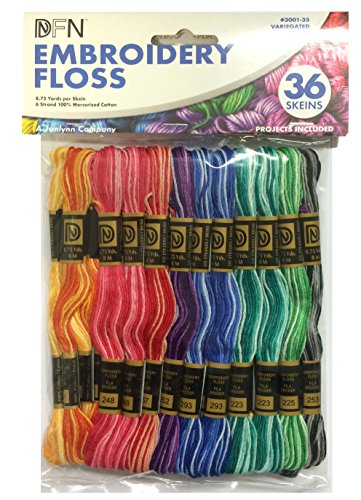 Design Works Crafts Janlynn Variegated Embroidery Floss Pack