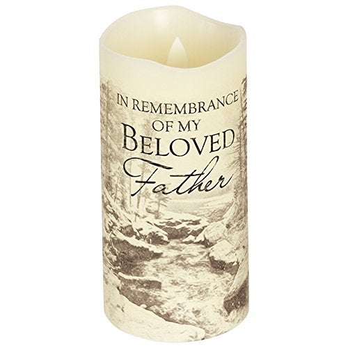 Carson, Everlasting Glow With Premier Flicker "Father" Candle