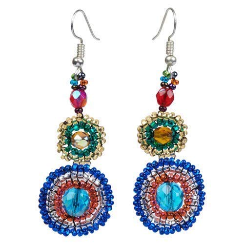 Bamboo Trading Company PSE016 Planetary Joy! Earring, Multicolor