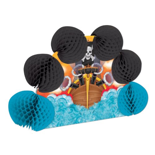 Beistle Pirate Pop-Over Centerpiece Party Accessory (1 count) (1/Pkg)