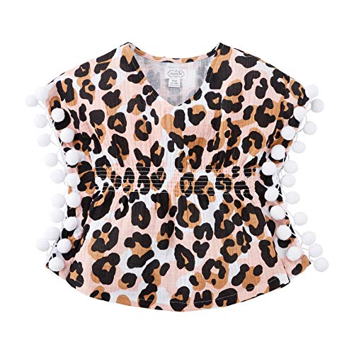 Mud Pie Toddler Leopard Cover Up, 12-18 Months