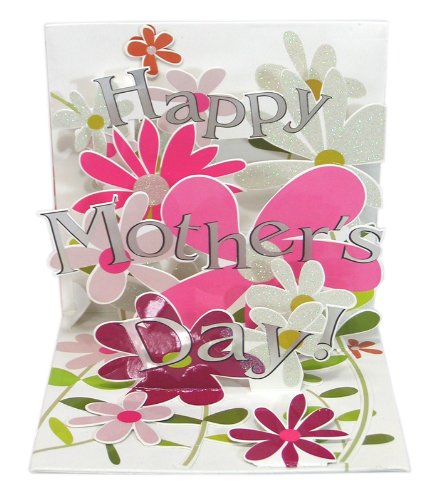 Up With Paper Treasures Greeting Card Happy Birthday Cupcakes (Mother's day words)