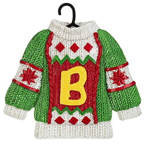 Ganz EX28762 B Sweater Ornament, 3-inch Height, Multicolor