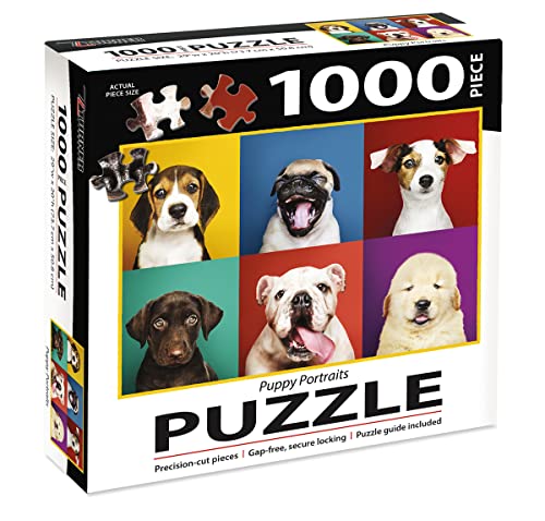 LANG TURNER Photographic Puppy Portraits Puzzle - 1000 PC (8410513)