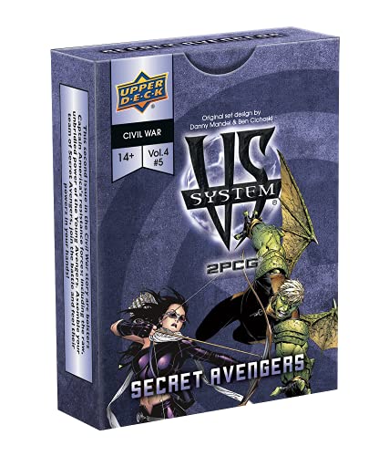ACD Upper Deck VS System 2 PCG : Secret Avengers, Multicolor