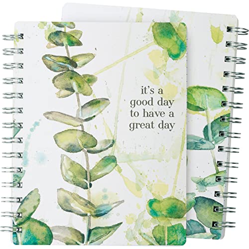 Primitives By Kathy 111751 Good Day to Have a Great Day Spiral Notebook, 7.50-inch Height