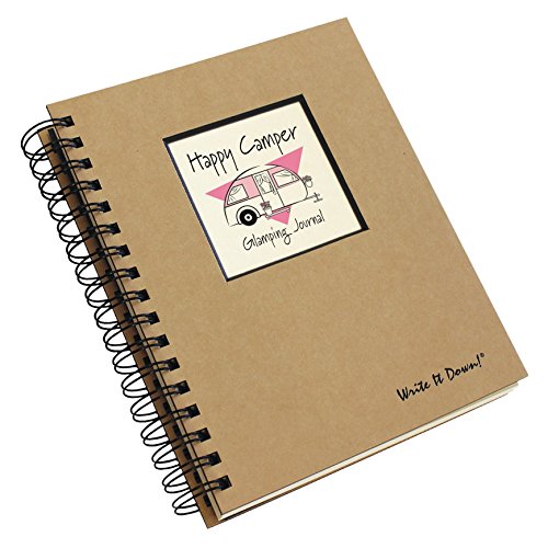 Journals Unlimited Happy Camper Journal, Brown (43493-32134)