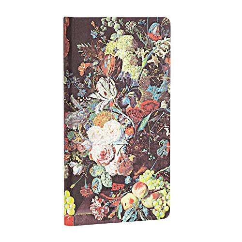 Paperblanks Van Huysum Journal: Lined Slim (Still Life Burst)
