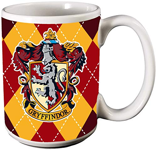 Spoontiques 19364 Gryffindor Ceramic Coffee Mug, One Size, Red & Gold