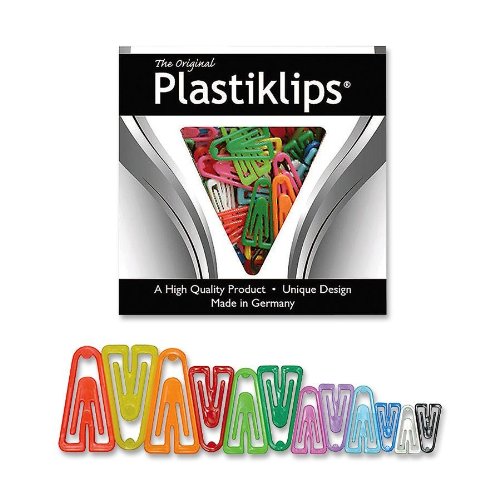 Baumgartens Assorted Colors Plastic Clips (BAULP3150)