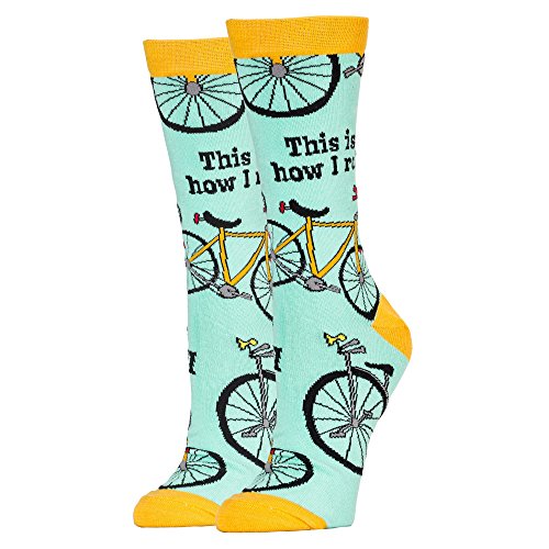 Oooh Yeah Socks Men's Cotton Crew Sock (How I Roll)