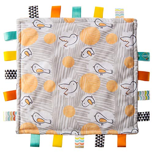 Mary Meyer Taggies Original Blanket, 12 X 12", Comfy Birds (41510)