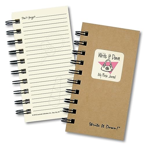 Journals Unlimited M-JU-76 Write It Down - My Purse Journal