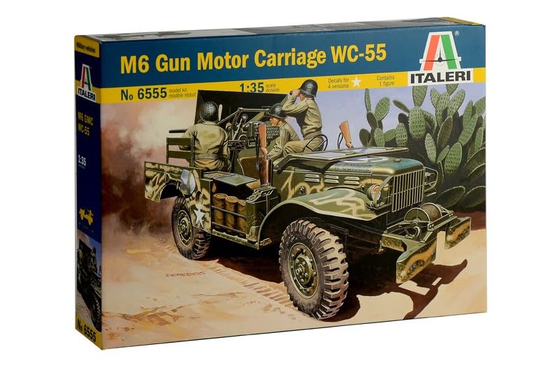 MRC Italeri 6555S 1: 35 - 37Mm Gun Motor Carriage M6