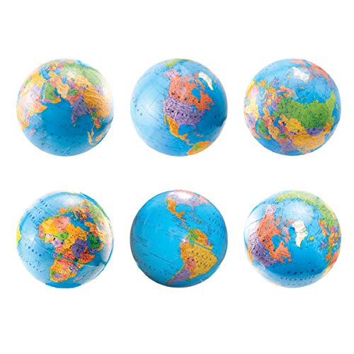 Hygloss Products 33719 Globes Classroom Accents ‚Äì Creative Teaching Resources ‚Äì 6 Inches, 30 Pack
