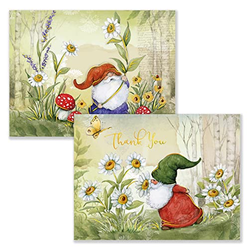 LANG Garden Gnomes Assorted Boxed Note Cards (2080541)