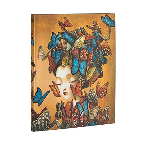 Paperblanks Flexis Madame Butterfly (Esprit de Lacombe) Softcover Notebook, Lined ‚Äì Ultra
