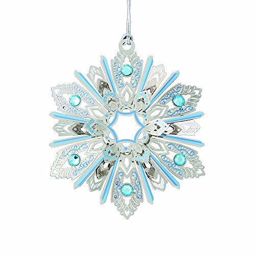 Beacon Design ChemArt Jeweled Snowflake Ornament