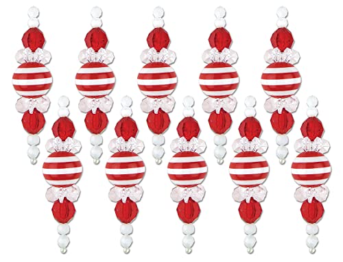 Design Works Crafts Beaded Ornaments Kit, Peppermint Drop
