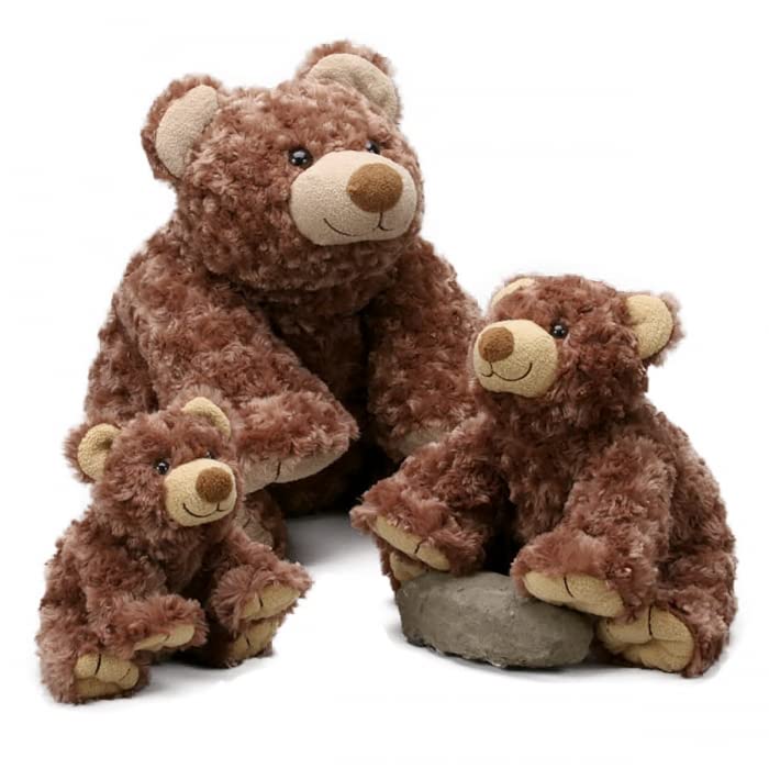 Unipak Curly The 12 inch Plush Brown Bear