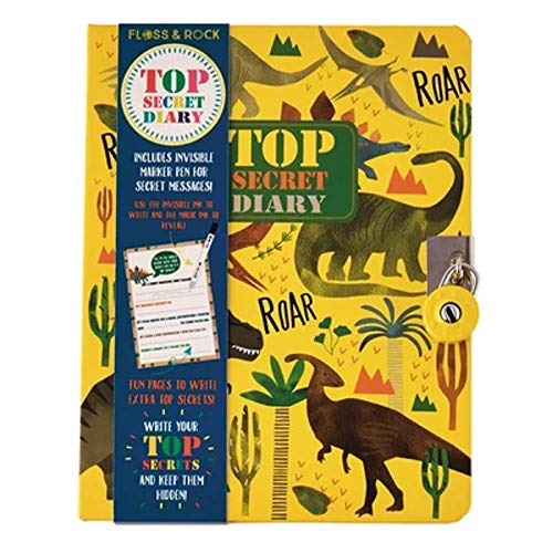 Floss & Rock 40P3585 Dinosaur Top Secret Lockable Diary