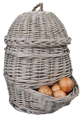 Esschert Design Onion Basket, Gray