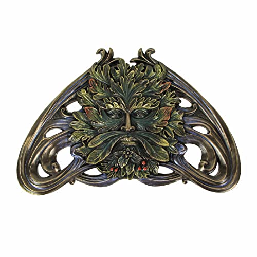 Unicorn Studio Art Nouveau Greenman Wall Plaque