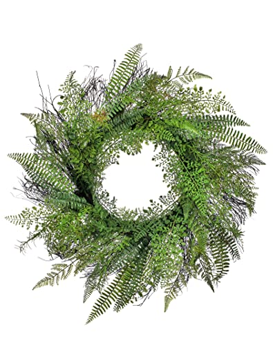Regency International Touch Fern Wreath, 26 Inches, Home D√©cor