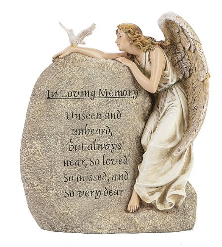 Roman in Loving Memory Angel, Dove and Verse