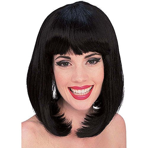 Rubie's Peggy Sue Wig, Black, One Size