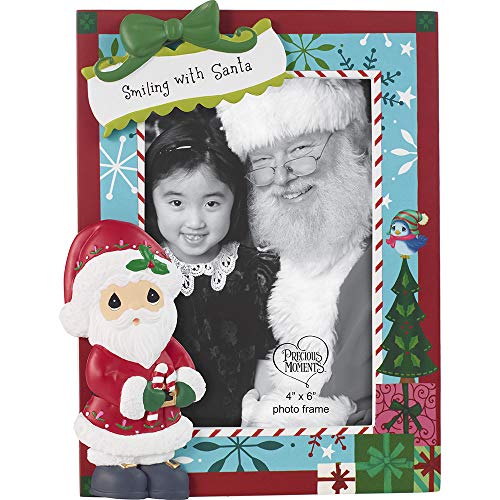 Precious Moments My First Visit with Santa Photo Frame, Multi