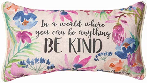Manual Woodworker in a World Where You Can Be Anything Be Kind Pillow, 17-inch Height