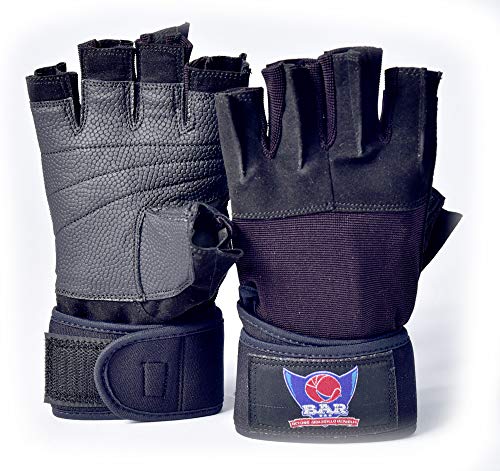 Universe Archery Men‚Äö√Ñ√¥s Half-Finger Cycling Gloves, Washable Leather ,Wrist Support, Non-Slip,Shock Absorbing, Breathable Gloves for Cycling, Climbing, Hiking, XXL