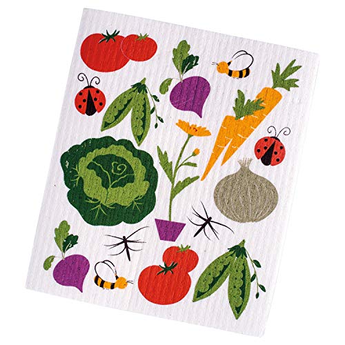 DII Design Veggie Swedish Dishcloth, Multi