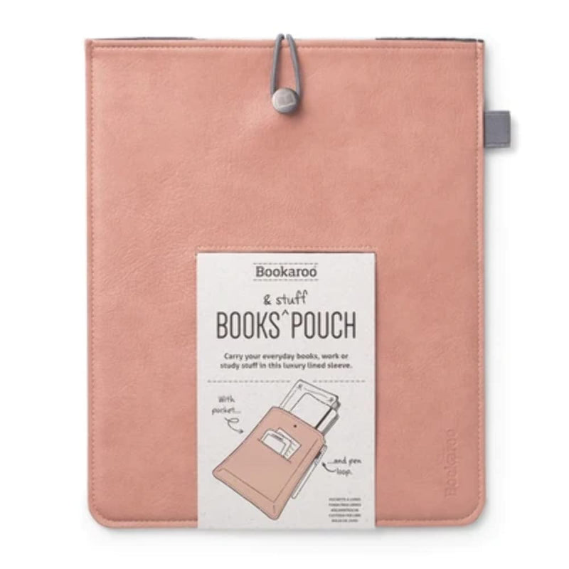 Bookaroo Book & Stuff Pouch Blush