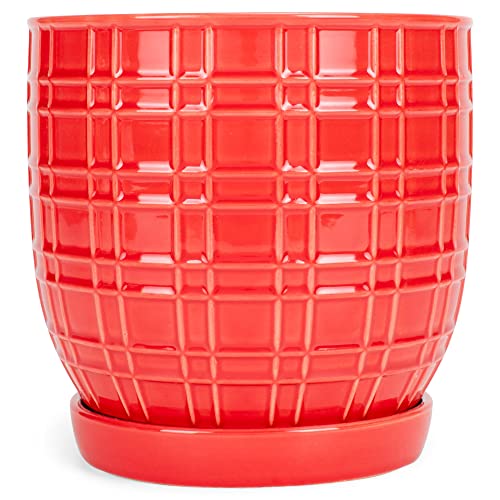 Napco Red Cache with Saucer