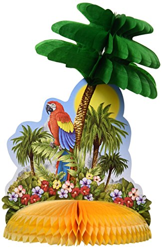 Beistle Tropical Island Centerpiece Party Accessory (1 count) (1/Pkg)