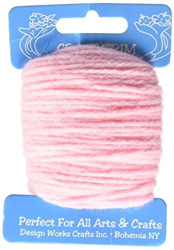 Design Works Crafts Light Pink Yarn Card