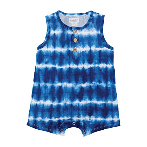 Mud Pie Baby Boys Jon, 0-3 Months,Tie Dye