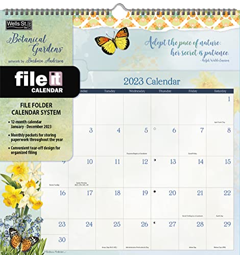 LANG WSBL Botanical Gardens 2023 File-It‚Ñ¢ Calendar (23997006034)