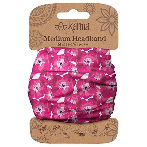 Karma Gifts Karma Half Headband, Pink Poppy (KA202410A)