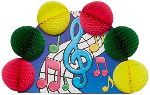 Beistle Musical Notes Pop-Over Centerpiece Party Accessory (1 count) (1/Pkg)