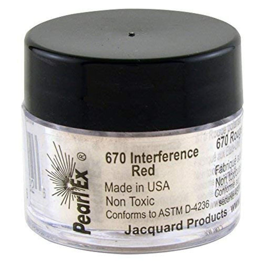 Jacquard Pearl Ex 3g #670 Interference Red