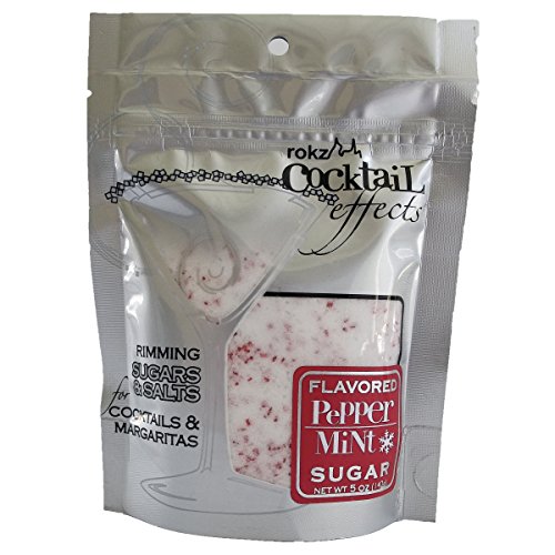 Rokz Peppermint Cocktail Sugar, 5 Ounce