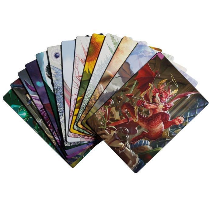 Arcane Tinmen Store Dragon Shield Card Dividers ‚Äì Card Dividers 6 CT - MTG Card Sleeves are Smooth & Tough - Compatible with Pokemon, Yugioh, & Magic The Gathering Card Sleeves, Clear, (AT-02101)