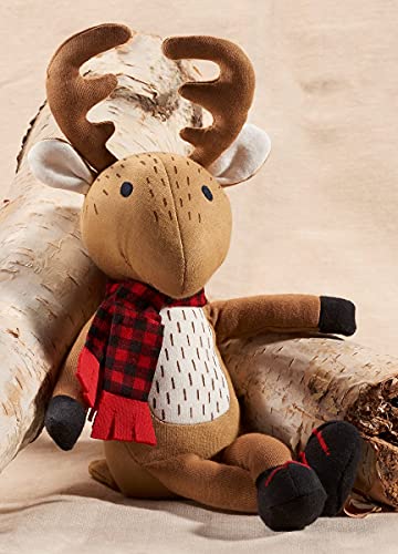 Giftcraft 421127 Maverick Moose Toy, 10.5-inch Height Cotton