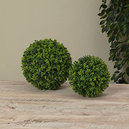 Gerson International Greenery Kissing Balls, Large, 8-inch Diameter, Set of 2